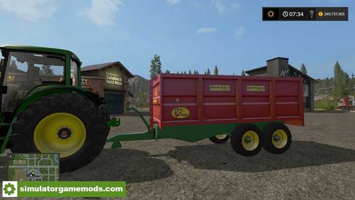 FS17 – Marshall Trailers Grain and Silage V1.0
