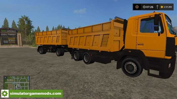 FS17 – MAZ 6501 + Trailer V1.0