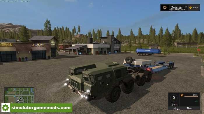 FS17 – Maz 7310 Truck V1.0