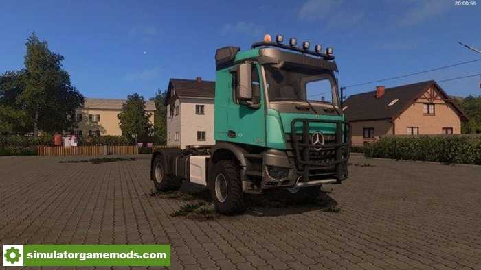 FS17 – Mercedes Arocs Agrar V1