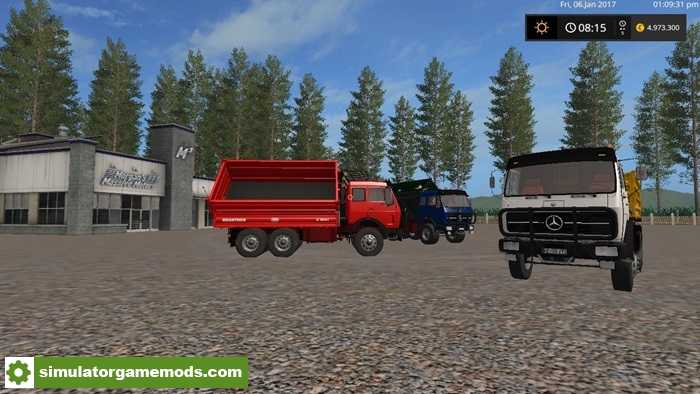 FS17 – Mercedes-Benz 1632 Tipper High Capacity 2.1.X