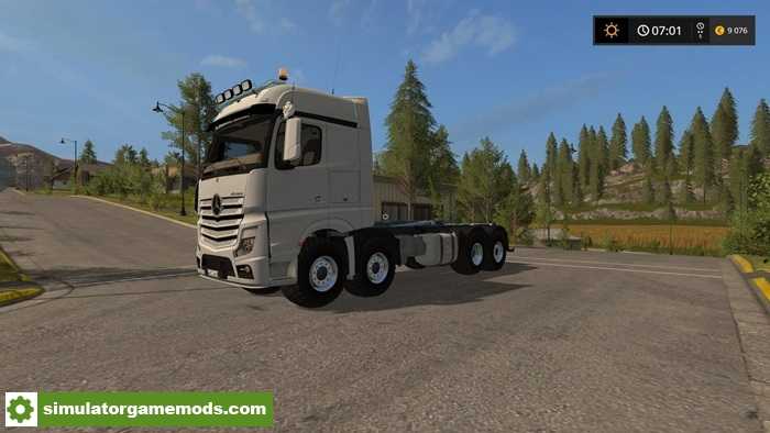 FS17 – Mercedes-Benz Actros IT Runner Truck V2.2.0