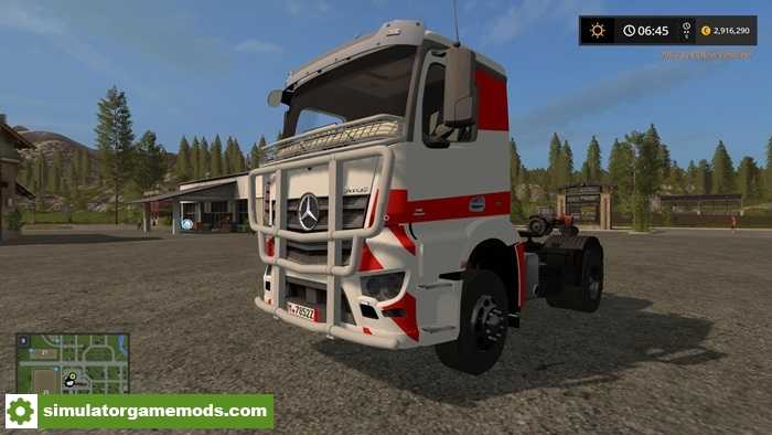 FS17 – Mercedes-Benz Antos Multicolor Edited