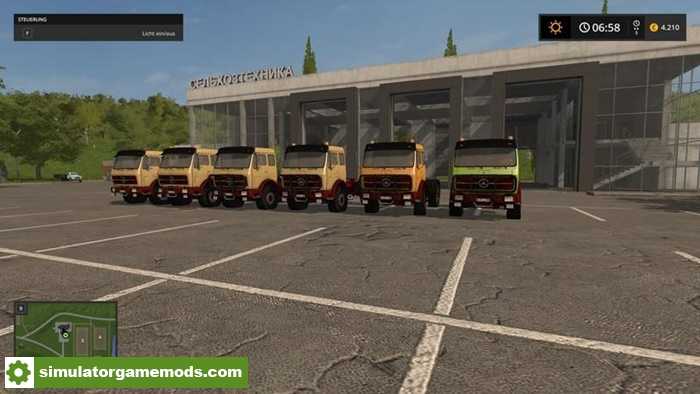 FS17 – Mercedes-Benz NG With Tipping Trailer V1