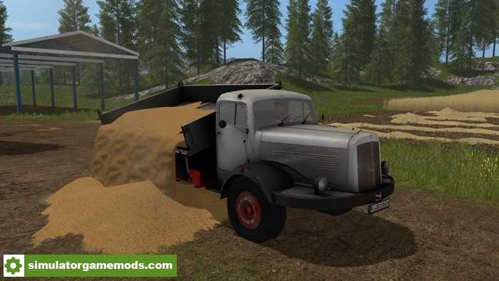 FS17 – Mercedes Flatbed 334 Truck