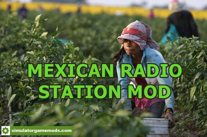 FS17 – 25 Mexican Radio Stations Mod