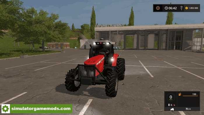 FS17 – Massey Ferguson 7180 Canavieiro Tractor V2.0