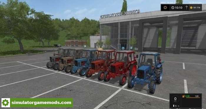FS17 – MTZ 80 and MTZ 82 Tractor Pack V1.1