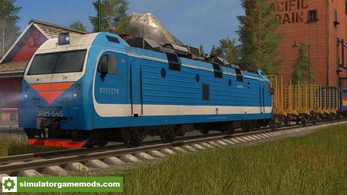 FS17 – Electric Locomotive With Animated Cockpit V1.0