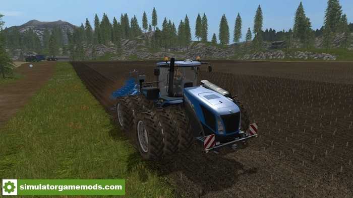 FS17 New Hollan T9 with Drilling Tires Tractor V 1.0