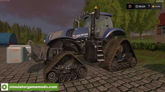 FS17 – New Holland T8 Blue Power Crawler Tractor V1.0