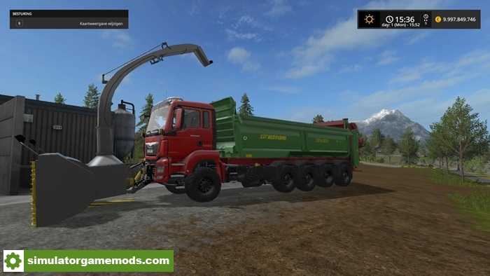 FS17 – NLD Farmers Man 10×8 Manure Truck V1