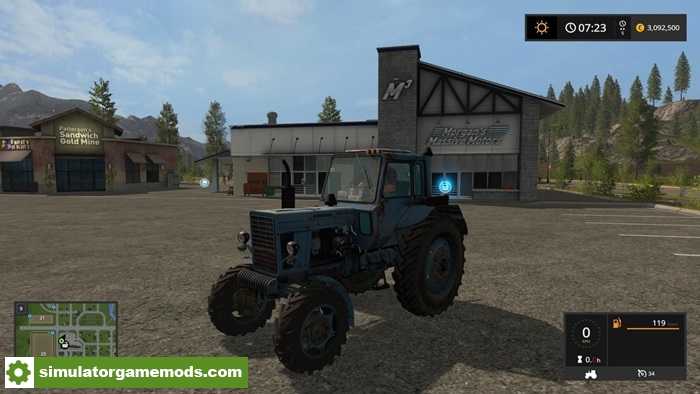 FS17 – Old Belarus MTZ 82 Tractor V1.0