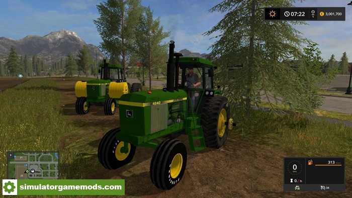 FS17 – Old Iron John Deere 4640 2WD Tractor V1.0