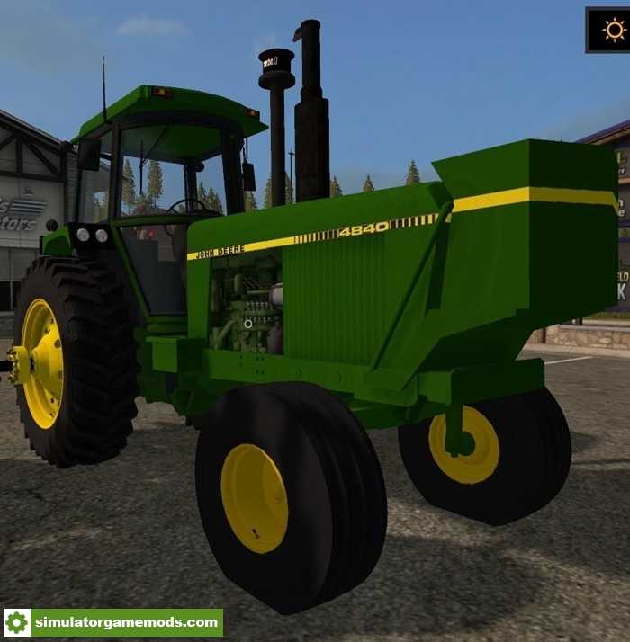FS17 – Old Iron John Deere 4840 2WD Tractor V1.0