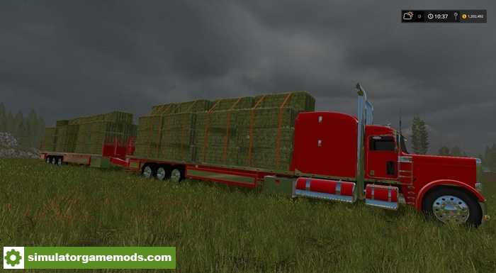 FS17 – Peterbilt 388 Flatbed Custom V1.0