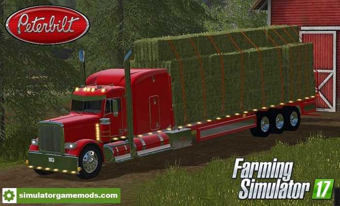 FS17 – Peterbilt 388 Flatbed Truck V 1.1.2.0