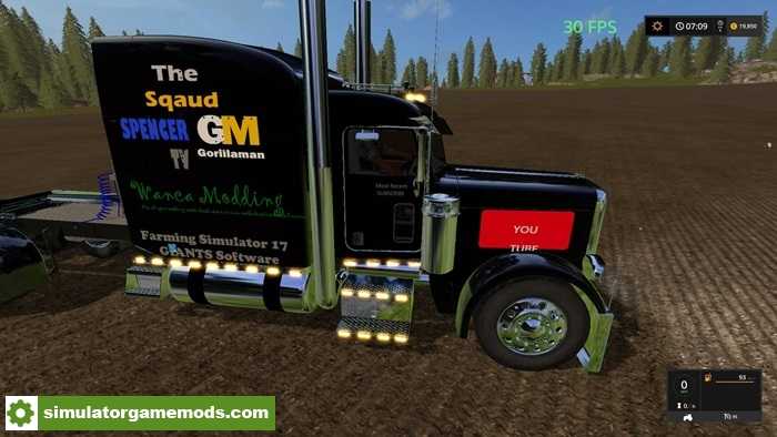 FS17 – Peterbuilt Farmhorese Thesqaud GM and Spencer TV Edition V1.0