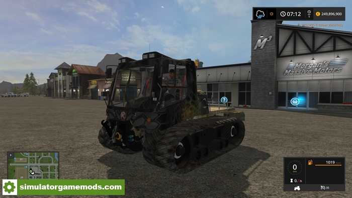 FS17 – Пистенбулли 100 Kryptek Typhon V1.1 FS17 – Трактор Pistenbully 100 V1.0