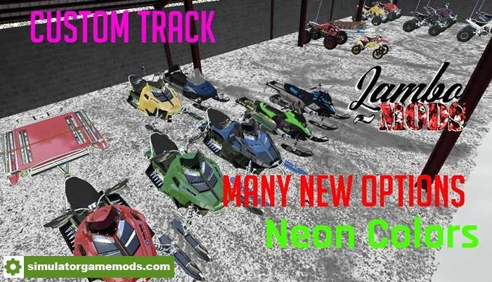 FS17 – Polaris Rush Snowmobile V1.0