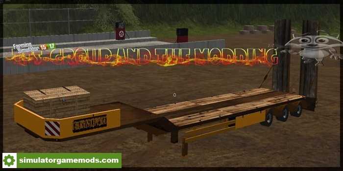 FS17 – Porte Engins Christophe Transport Trailer