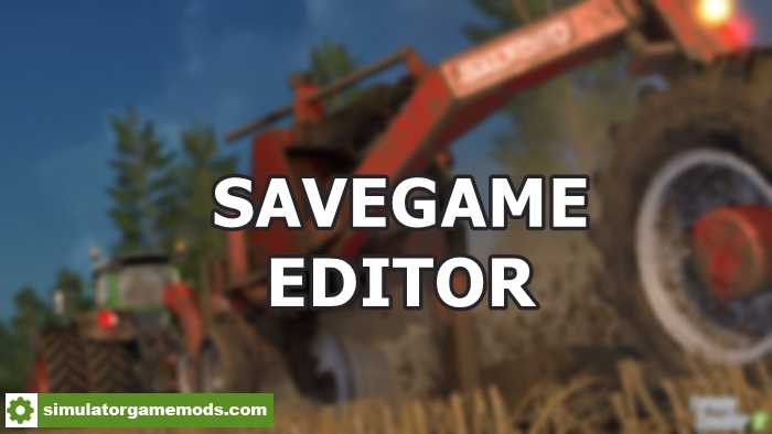 FS17 SaveGame Editor V 1.0