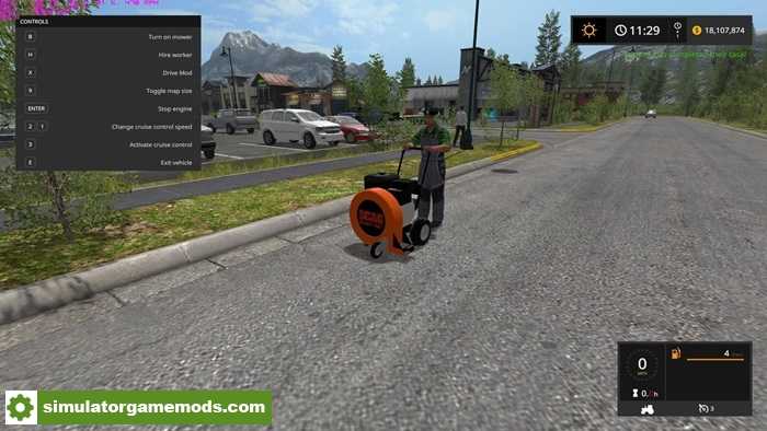 FS17 – SCAG Walk Behind Leaf Blower