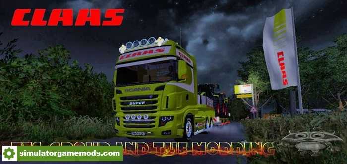 FS17 – Scania 700 Evo Skin Claas V1.0