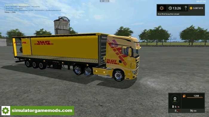 FS17 – Scania R700 DHL Truck V1.0