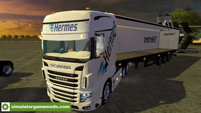 FS17 – Scania R700 Hermes Truck V1.0