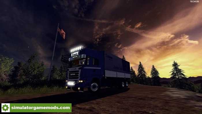 FS17 – 3-Axle Scania R730 with Crown Design Truck V1
