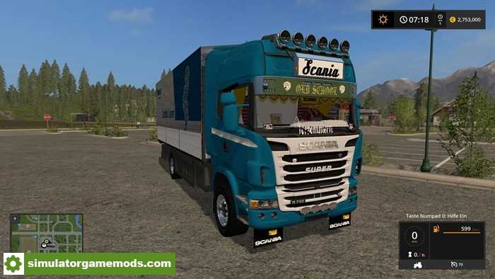 FS17 – Scania R730 Truck V1.1.0