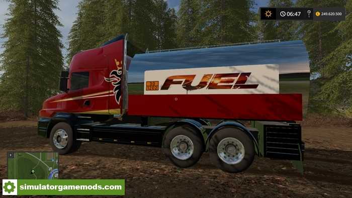 FS17 – Scania T164 WB Fuel Tank Trailer