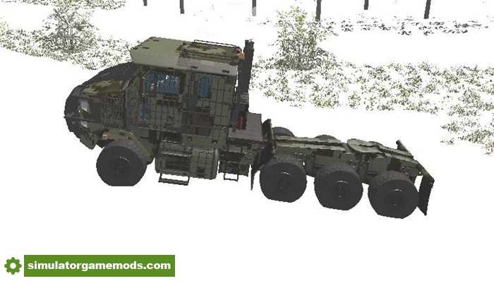FS17 – Slat Armored Oshkosh Het M1070 Truck V1.0
