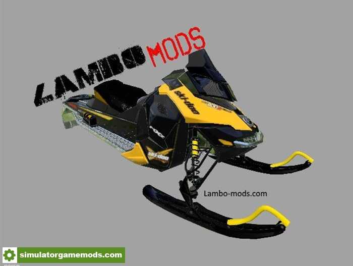 FS17 – Snowmobile SKI Doo – Mod Release Beta