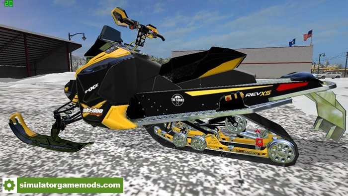 FS17 – Snowmobile SKI DOO V1.0