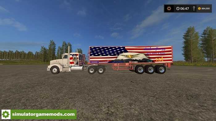 FS17 – Steelcrafter59 Logo Truck and Trailer V1.0