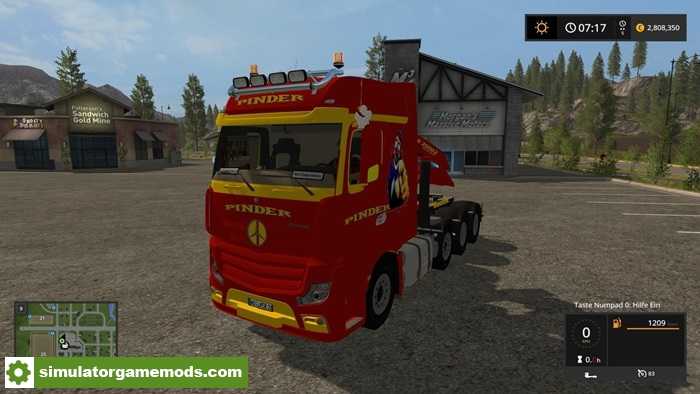 FS17 – TFSG MB Pinder Circus V2.0