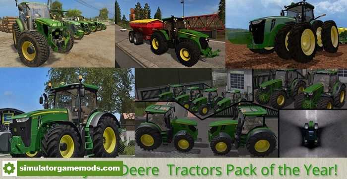 FS17 – TOP5 John Deere Tractors Pack of the Year!