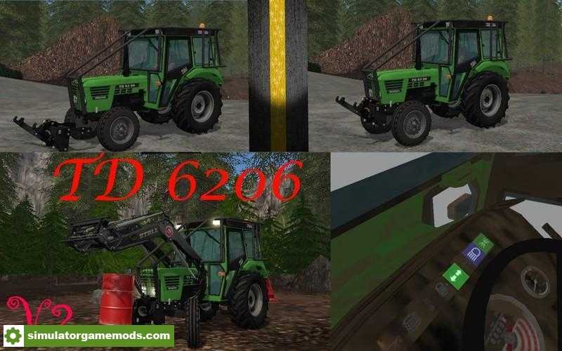 FS17 – Torpedo 6206 Tractor V2.0.0.0