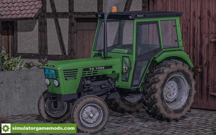 FS17 – Deutz Torpedo 7506 Tractor V1.0
