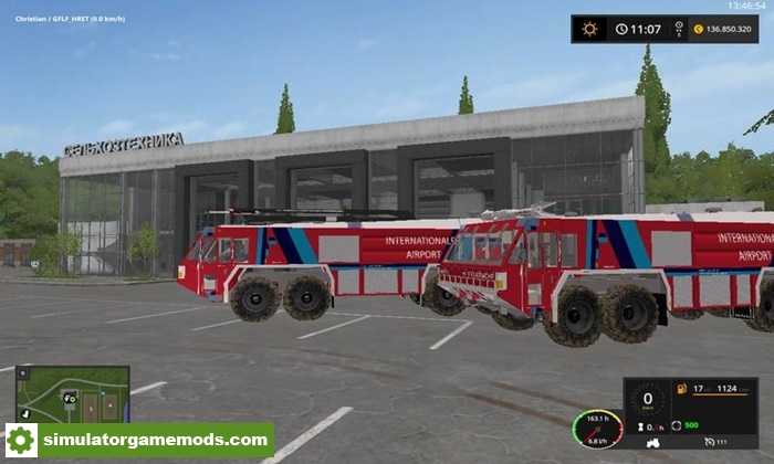 FS17 – Two Airfield Fire Engines V1.0.0.0.1