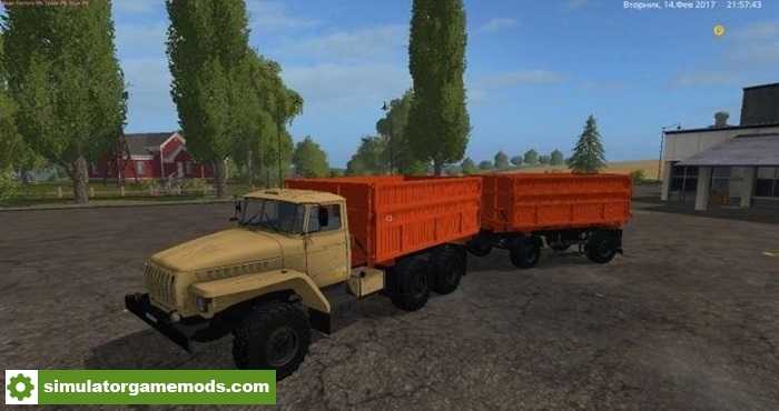FS17 – Ural 5557 Truck and Trailer V1.1