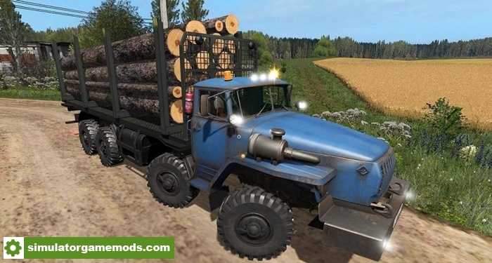 FS17 – Ural 6614 Lesovoz V1.0