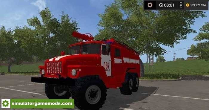 FS17 – Ural Fire Truck V1.0