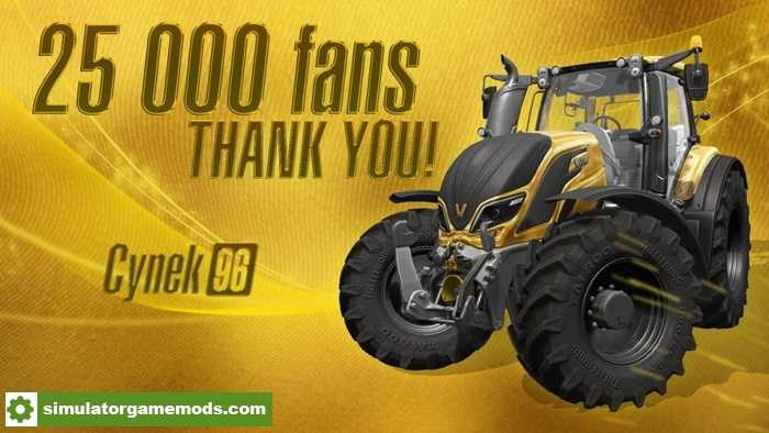 FS17 – Valtra T Series Gold Edition Tractor