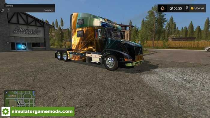 FS17 – Volvo 780 Pernille Fireskin V1.0