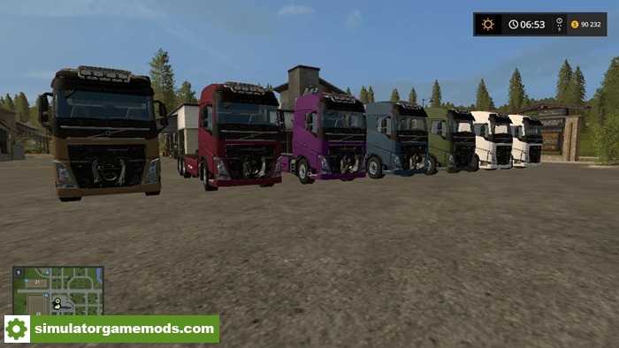 FS17 – Volvo FH16 Truck V2.2.0.0