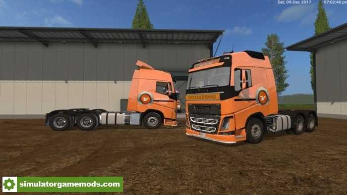 FS17 – Volvo Fh16-540 Van Der Vlist Collection V1.1