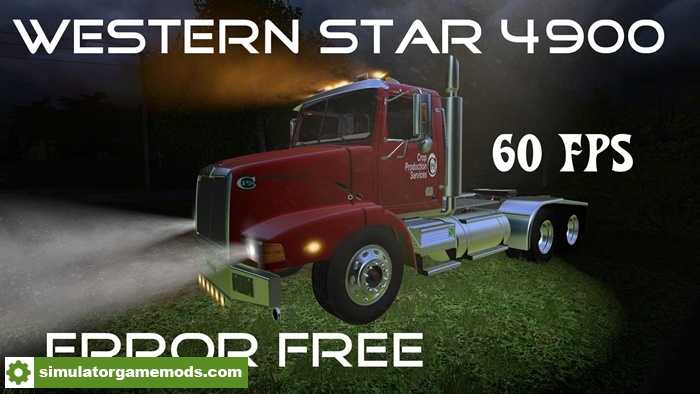 FS17 – Western Star 4900 Cps Truck V1.0